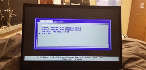 Cannot Use Boot Menu To Select Usb Just Starts Back At The Beginning