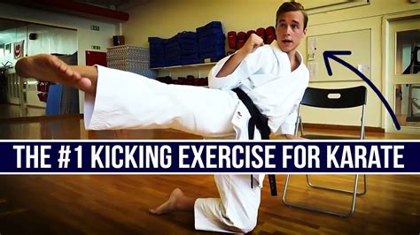 Karate Kick Exercise For Kicking Training Jesse Enkamp Youtube