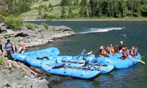 Grand Teton National Park Scenic Float Trips Smooth Water Rafting