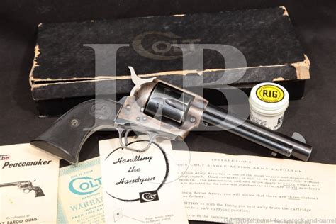 Colt 2nd Generation Single Action Army Saa 5 12″ 45 Lc Revolver