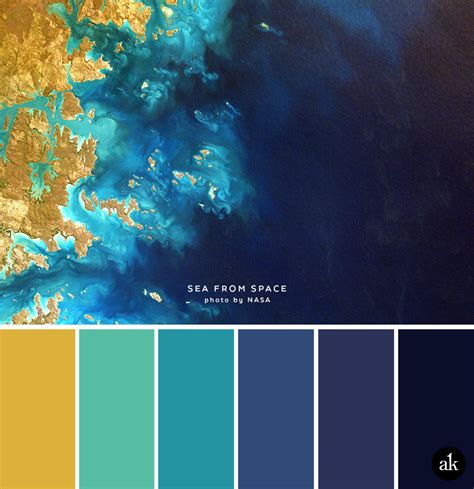 A Sea And Space Inspired Color Palette — Creative Brands For Creative