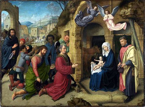 Auch wenn der neue könig robert habeck heißt, david bleibt der könig der herzen. Gerard David, Anbetung der Könige - Adoration of the Magi ...