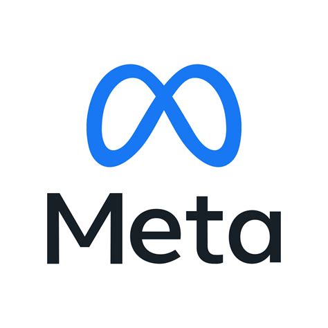 Meta Logo Meta By Facebook Icon Editorial Logo For Social Media