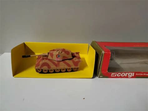 Corgi 904 German King Tiger Tank Diecast Toy Metal Diecast 3494