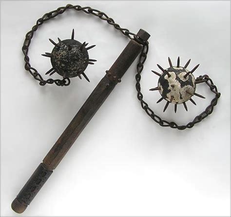 Spiked Iron Ball With Chain Flail My Armoury Pinterest Medieval