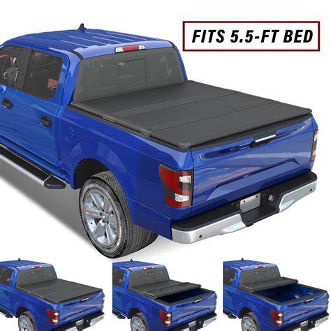 Kikito Professional Frp Hard Tri Fold Truck Bed Tonneau Cover For 2017