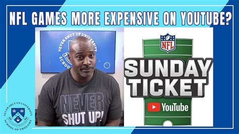 Youtube Costs More Than Directv 349 For Nfl Sunday Ticket And 389