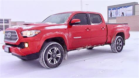 0 100 Kph In Snow 2016 Toyota Tacoma 2wd Vs 4wd Youtube