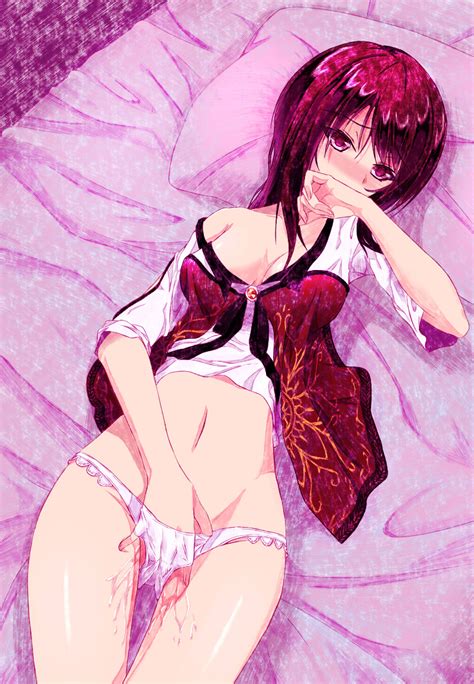 kozukata yuuri fatal frame fatal frame 5 nintendo tecmo 1girl bed blush breasts brown