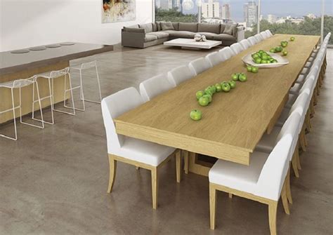 You can choose your style, your size and material. Mega Extendable Dining Table