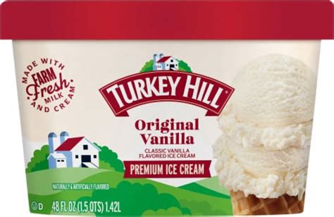 Turkey Hill Original Vanilla Ice Cream 48 Fl Oz Frys Food Stores