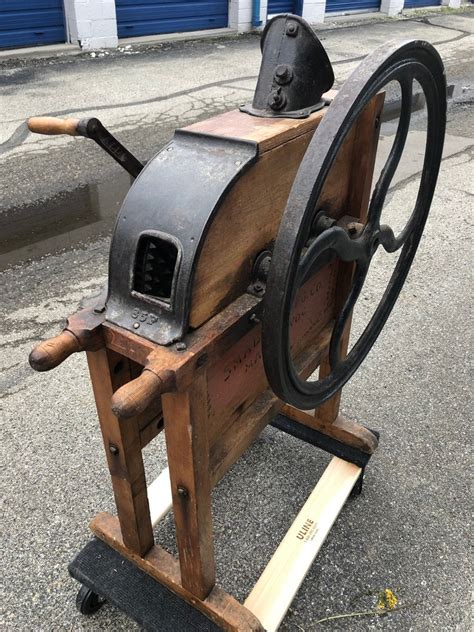 Antique Corn Sheller Smalley Mfg Co Manitowok Wi 42h22d36w Etsy