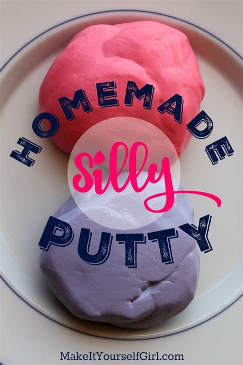 Homemade Silly Putty Silly Putty Recipe