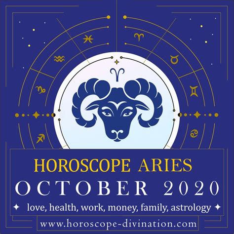 Aries Monthly Horoscope For October 2020 ♈️