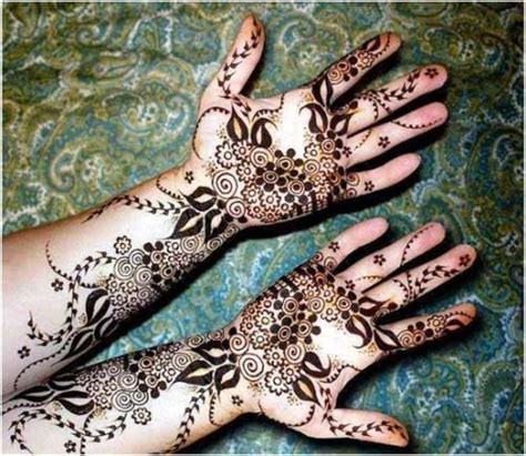 15 Cute And Easy Black Mehndi Designs With Photos Styles At Life