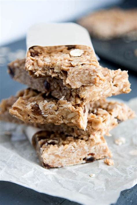 Combine the wet ingredients in a separate bowl and then mix the two together…. No-Bake Peanut Butter Oatmeal Granola Bars - Breakfast For ...