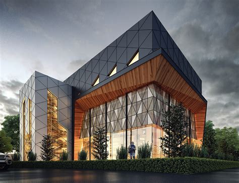 Office Building On Behance