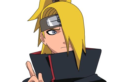 Deidara Render 3 By Ed2735 On Deviantart