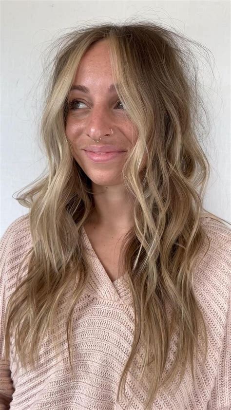 Beach Blonde Balayage Hair Color Brown Hair Blonde Highlights