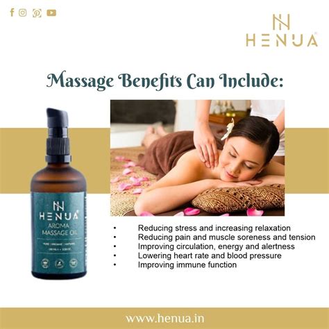 Best Massage Benefits With Henua Natural Massage Oil