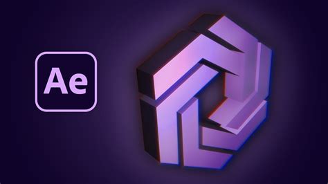 3d Spinning Logo After Effects Template