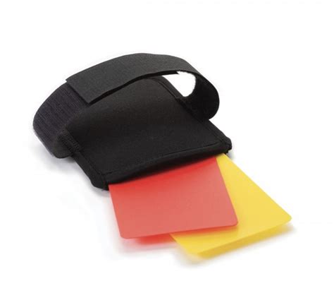 Tandem Officials Penalty Cards With Arm Strap Ump Junk Officials Gear