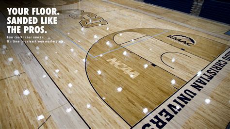 The ball's in his court now. COURTSPORTS Services | Basketball Court Sanding and ...