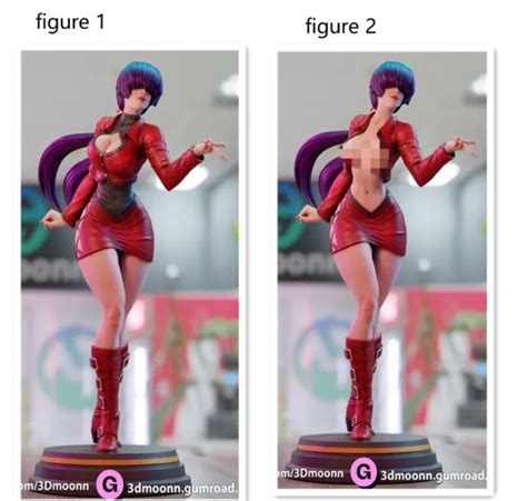 Anime Shermie Figures Unpainted Gk Model 3d Printed Unassembled Blank