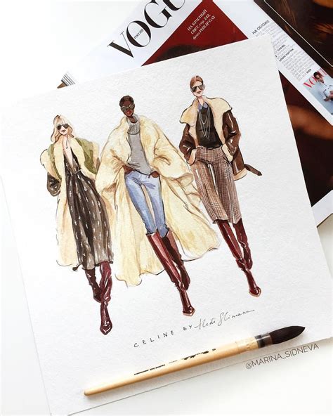 Fashion Illustration Portfolio Fashion Design Sketchbook Fashion