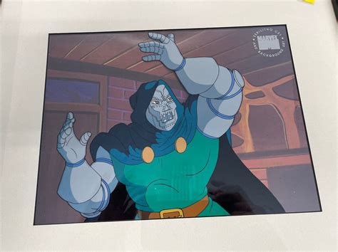 Doctor Doom Fantastic Four Tv Series 1994 Animation Cel Ebay