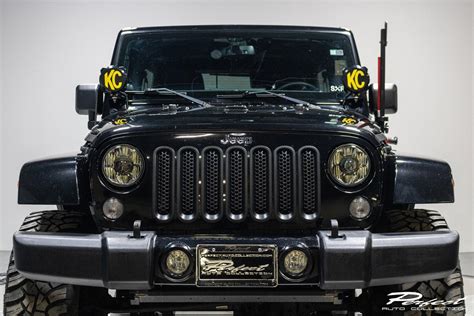 Its cargo area is also quite spacious. Used 2014 Jeep Wrangler Unlimited Sahara For Sale ($20,493 ...