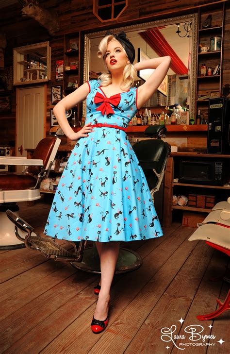 Pinup On A Real Girl Pinup Couture Heidi Dress All Colours