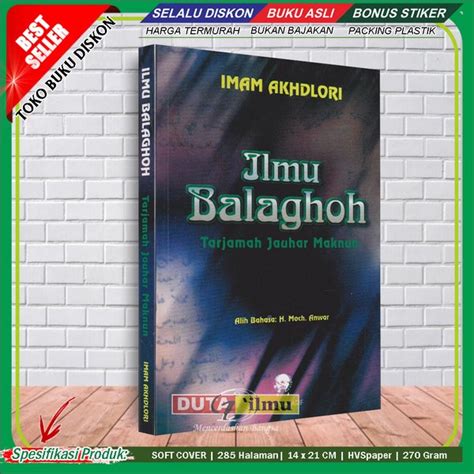 Jual ILMU BALAGHOH Terjemah Kitab Jauharul Maknun Di Lapak Duta Ilmu Store Bukalapak