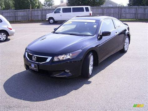 2008 Nighthawk Black Pearl Honda Accord Ex L V6 Coupe 18797768