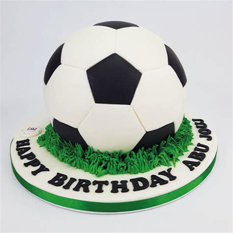 Football Ball Cake Themed Cakes Cake Social