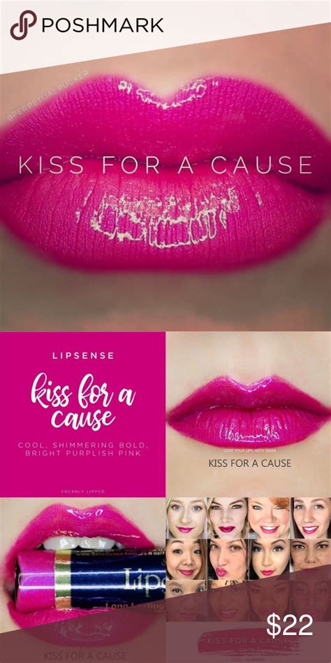 Lipsense Kiss For A Cause Long Lasting Lip Color That Is Water Proof