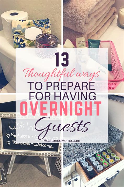 13 Thoughtful Ways To Prepare For Hosting Overnight Guests