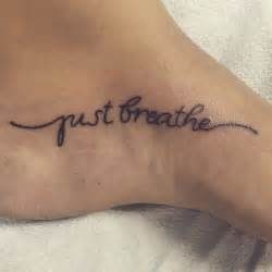 Heart berthe and just breathe. Best 25+ Just breathe tattoo ideas on Pinterest | Tattoos ...