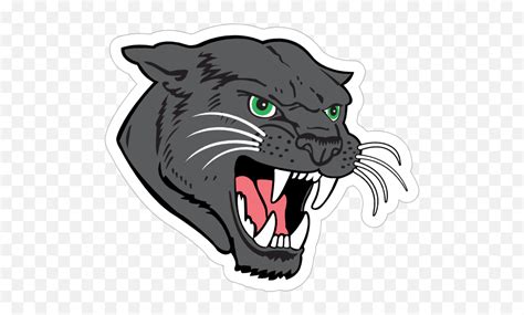 Black Panther Head Mascot Sticker Panther Head Pngblack Panther Head