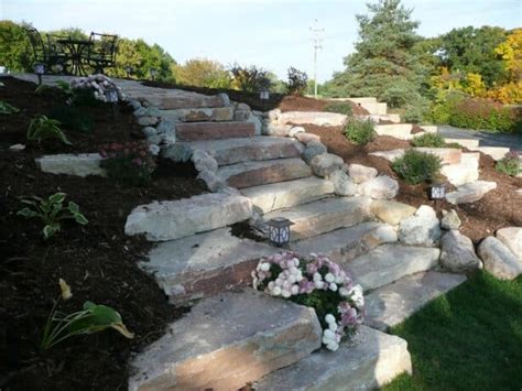 13 Admirable Low Maintenance Hillside Landscaping To Maintain Slopes