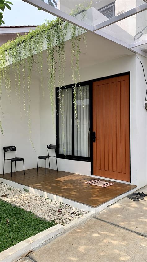 26 Inspirasi Model Teras Rumah Minimalis Aesthetic