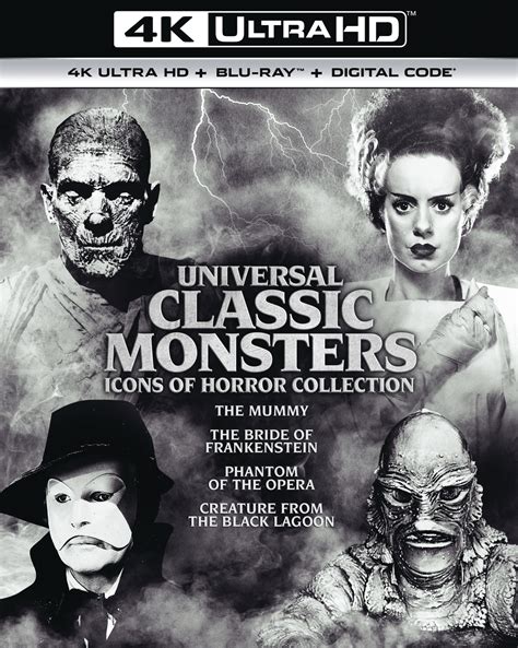 best buy universal classic monster movies collection [4k ultra hd blu ray blu ray]