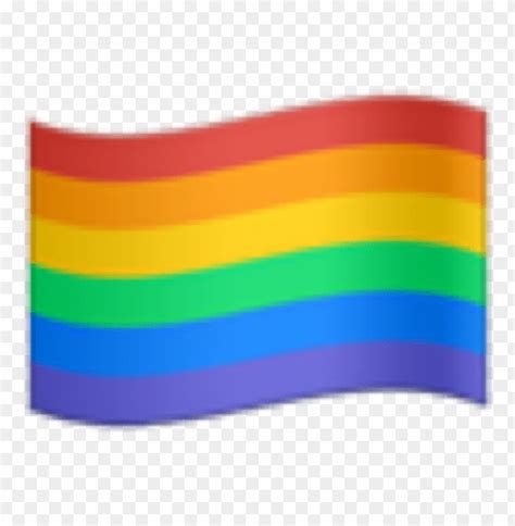 Freeuse Lgbt Transparent Rainbow Flag Gay Flag Emoji Png Image With Transparent Background
