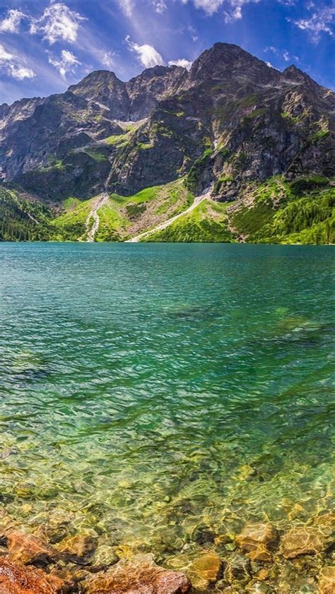 Morskie Oko Lake In Tatra National Park Poland Backiee
