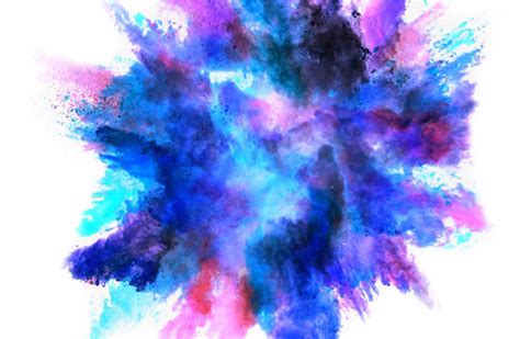 Blue Color Powder Explosion Png 2238 Transparentpng