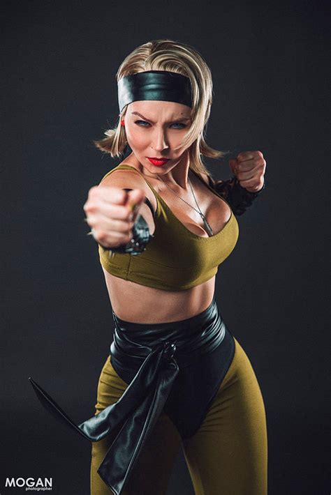 Cosplay Sonya Blade Mortal Kombat By Anna Shakh G Sky Net