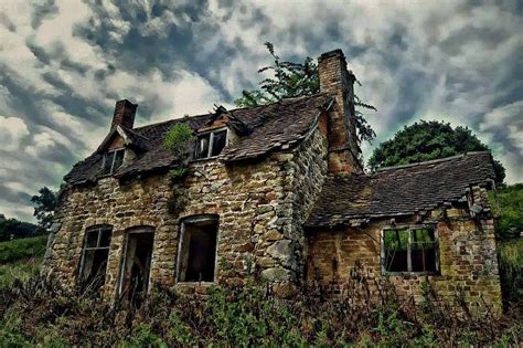 Abandoned Cottage In A Lost Hamlet In The Heart Of Shropshire