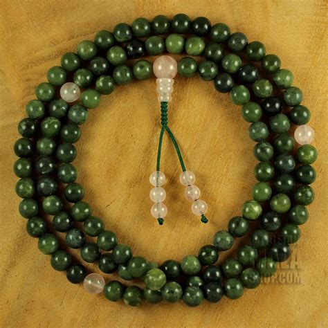 jade mala beads tibetan buddhist prayer beads