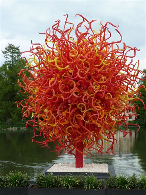 Summer Sun Reflections On Nature By Dale Chihuly At Kew Flickr