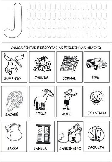 Atividades E Desenhos Alfabeto Ilustrado 3 Portal Escola Pdmrea